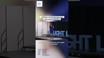 What's a small goal you can use to get healthier? #goals #youtubeshorts #shorts