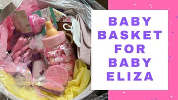 Making a Baby Basket | Baby Eliza
