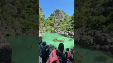 Guess where? A hidden lake. #shorts #ilocostrip #iloilo #philippineislands #travel #islandhopping