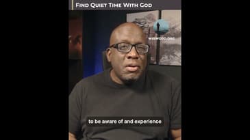 Find Quiet Time With God #QuietTimeWithGod #SpiritualGrowth #SeekGod #dailydevotional