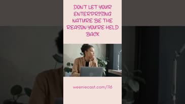 The Reason You're Being Held Back in Business | #shorts | Weeniecast episode 116