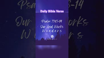 Daily Devotional - Psalm 77:13-14 - #motivation #motivational #inspiration #bible