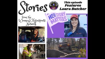 Guest Lara Butcher with host Melinda Russell