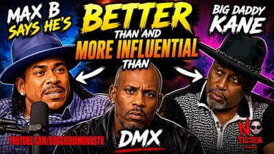 Max B Disses Hip Hop Icons: "I'm Better Than Kane, Rakim And DMX!":  (Call In)