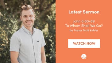John 6:60-69 - To Who Shall We Go?