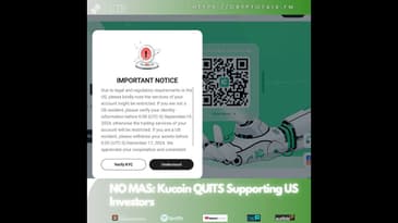 NO MAS: #Kucoin QUITS Supporting US Investors (OOC)