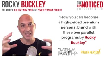 How you can become a high-priced premium personal brand with these two parallel programs