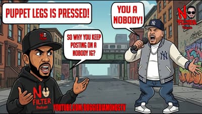 Fat Joe aka Puppet Legs Is Tripping On My INSTAGRAM! HE'S PRESSED!