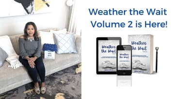 💙Weather the Wait Devotional Journal Volume 2 is Here! 💙