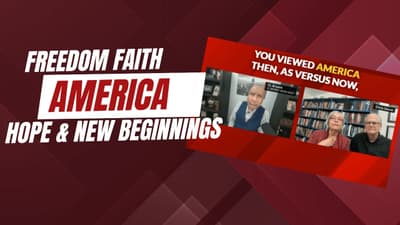 Freedom, Faith & New Beginnings: America's Purpose with Ernie & Silvia Sauve