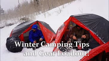 Winter Camping Tips & Gear Loadout!