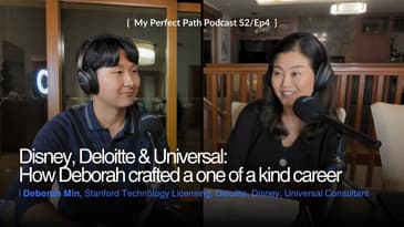 One of a kind career: Disney, Deloitte, Universal, Stanford with Deborah Min
