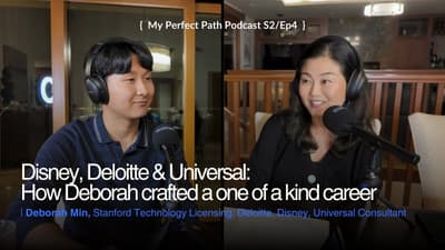 One of a kind career: Disney, Deloitte, Universal, Stanford with Deborah Min
