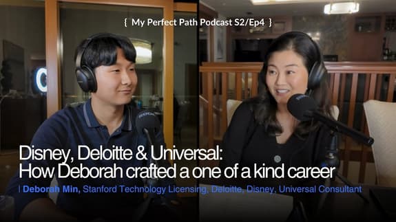 One of a kind career: Disney, Deloitte, Universal, Stanford with Deborah Min