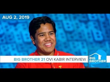 Big Brother 21 | Aug 2 | Ovi Kabir Interview #BB21