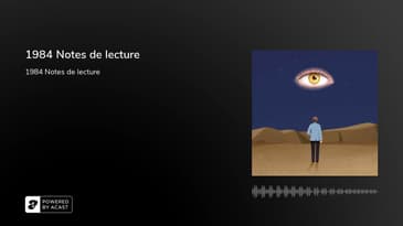 1984 Notes de lecture