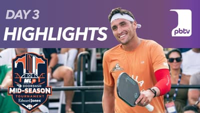 Major League Pickleball 2026 | Mid Season Tournament Day 3 Complete Highlights