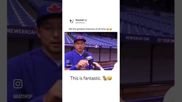 Comedy short - hilarious baseball interview ๐๐ #short