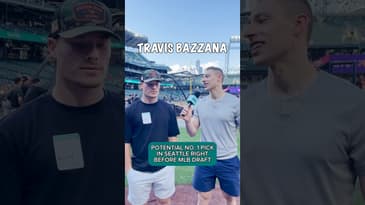 Future No. 1 MLB Draft Pick IS IN SEATTLE?? 🤯 #shorts #baseball #seattle #mariners #mlbdraft #pnw