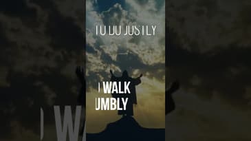 What Does The Lord Require Of You? Micah 6:8 #shorts video by Robert Woeger