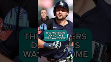 IT WAS SO COOL TO SEE THE MARINERS DO THIS