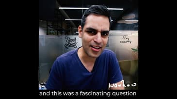 I love asking questions!
