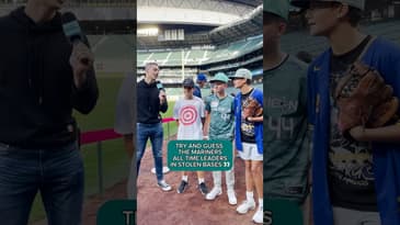 Guess The Mariners Top 5 Leaders In All-Time Stolen Bases 👀 #shorts #baseball #seattlemariners #pnw