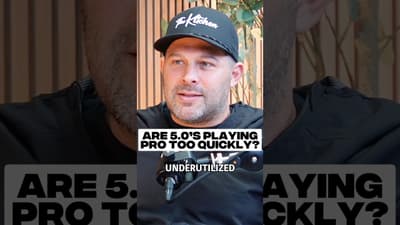 Are 5.0’s playing pro too quickly?