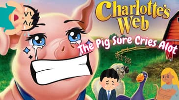 Charlotte's Web (1973): The Pig Sure Cries Alot with @literatureandlingerie