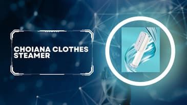"Steam Your Style: Choiana Clothes Steamer Demo - Effortless Wrinkle Removal!"