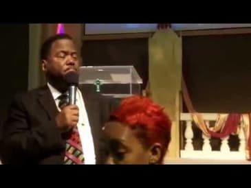 The woman who got out of the wheelchair joins the church