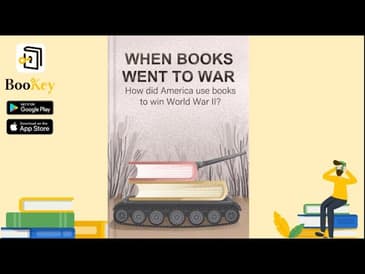 🔥🔥 When Books Went to War by Molly Guptill Manning (Summary) -- Benefits of Reading during Wartime