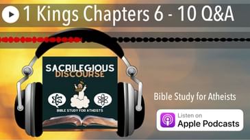 1 Kings Chapters 6 - 10 Q&A
