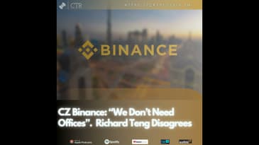 CZ Binance: “We Don’t Need Offices”.  Richard Teng Disagrees (OOC)
