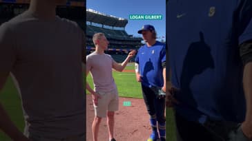 Guess your career strikeout total #reels #baseball #mlb #seattle #mariners #interview