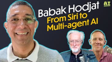 Babak Hodjat: From Siri to Multi-Agent AI // AI Inside 80