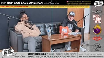 In-person show w/ John Robinson - Acclaimed indie rap artist, producer, label exec, educator, author