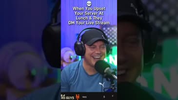 ALWAYS be nice to your servers!