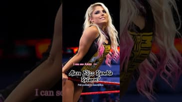 Alexa Bliss could return at the Royal Rumble