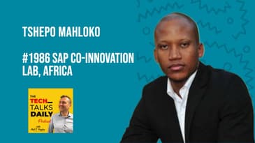 1986: SAP Co-Innovation Lab, Africa  - Tshepo Mahloko Shares His Innovation Journey