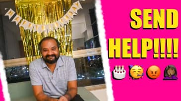 A QUARANTINE BIRTHDAY, A CYCLONE, A CAKE EMERGENCY | VLOG | AANAM C