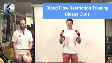 Blood Flow Restriction Training Biceps Curls
