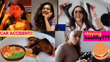 Had A Car Accident | What I Ate ALL WEEK | New Clip On Hair Extensions #VlogmasWithAanam