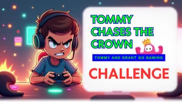 Tommy Chases the Crown | Fall Guys | Tommy and Grant Go Gaming