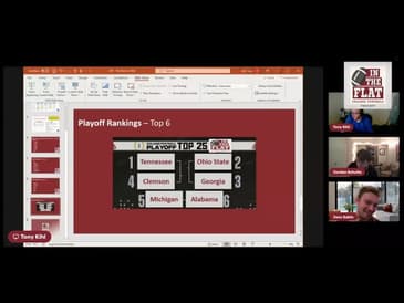 Episode 57: The First Playoff Rankings!