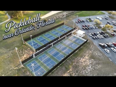 Pickleball in Clermont, Florida. Near Orlando.