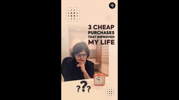 3 Cheap Purchases That Improved My Life | CA Rachana Ranade | #shorts | #backtobasics