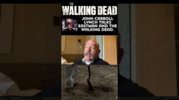 #johncarrolllynch talks #thewalkingdead #twd  #ahs #americanhorrorstory #twisty #shorts  #fyp