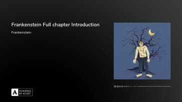 Frankenstein Full chapter Introduction