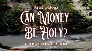 How Can Money Be Holy?